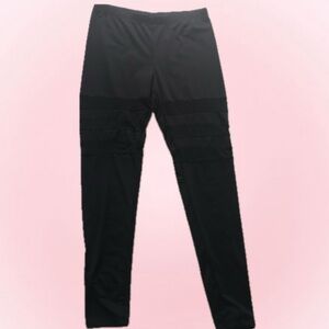 Mesh Cut Out Leggings.